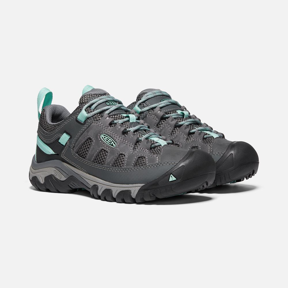 Keen Sneakers Dames Donker Grijs - Targhee Vent - 85401-QNFV